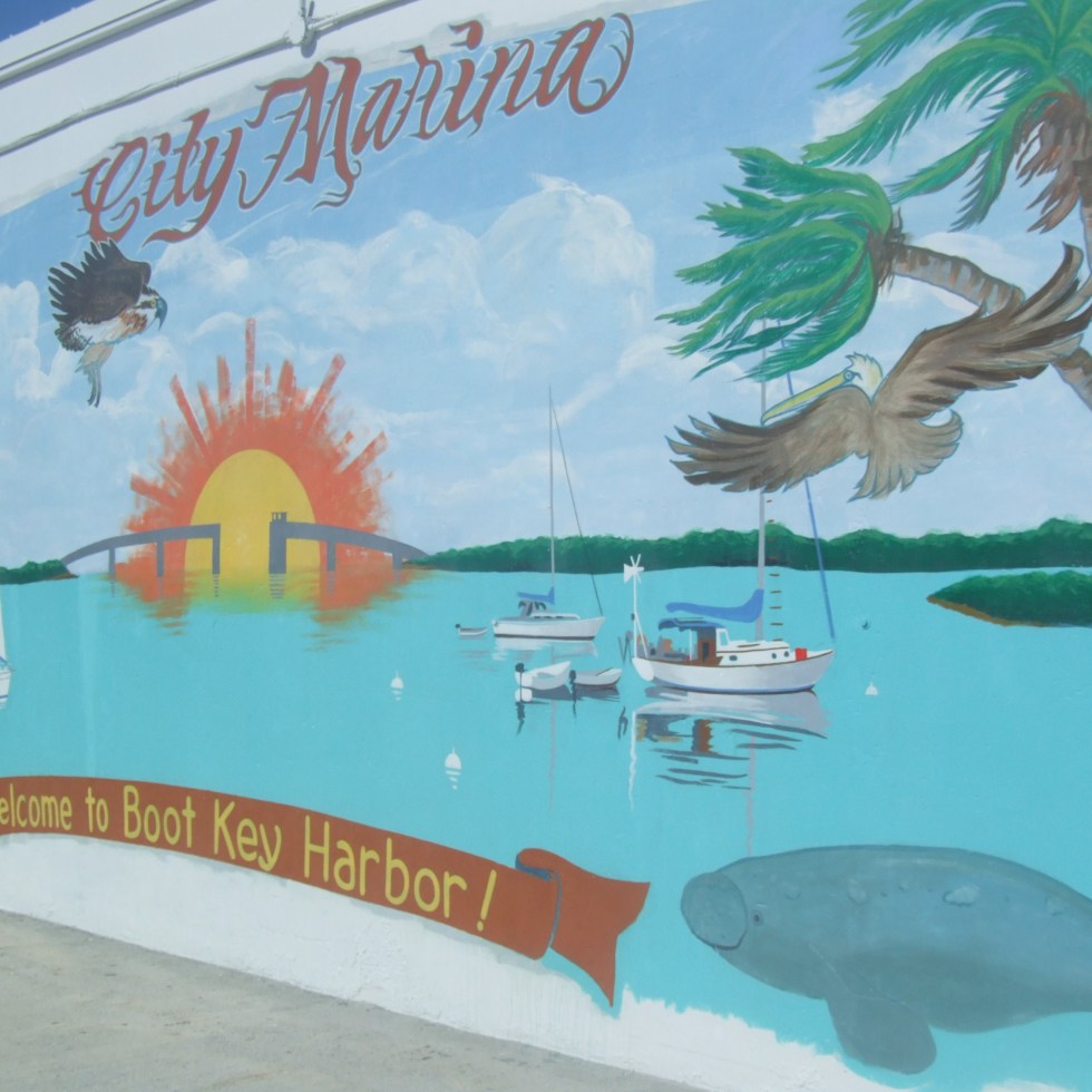 Marathon City Marina Mural