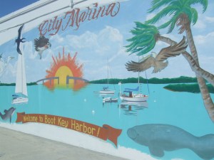 Marathon City Marina Mural
