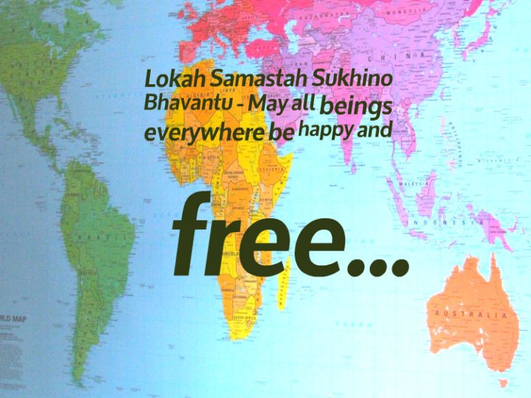 Chanting clears the mind