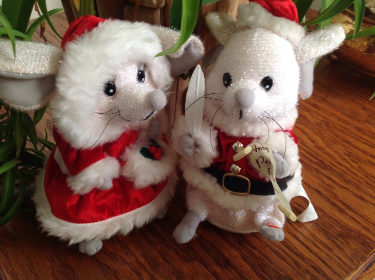Not a creature was stirring, not even a mouse. jpeg Christmas mouse toys